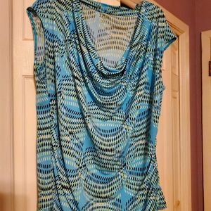 Worthington summer blue 💙 blouse